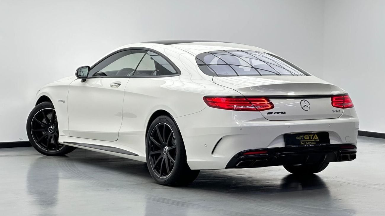 Mercedes-Benz S 63 AMG Coupe 2017 Mercedes Benz S63 AMG 4MATIC, Full Service History, Excellent Condition, GCC