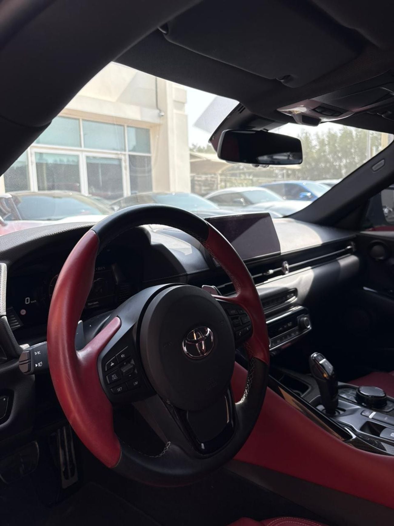 تويوتا سوبرا تويوتا سوبرا GR V6 خليجي 2022 صبغ وكاله بحاله ممتازه بدون حوادث