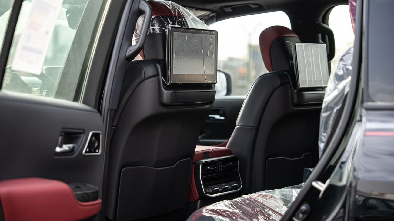تويوتا لاند كروزر GRS 3.5L - Attitude Black-GR-S Black Inside Dark Red | Export Only