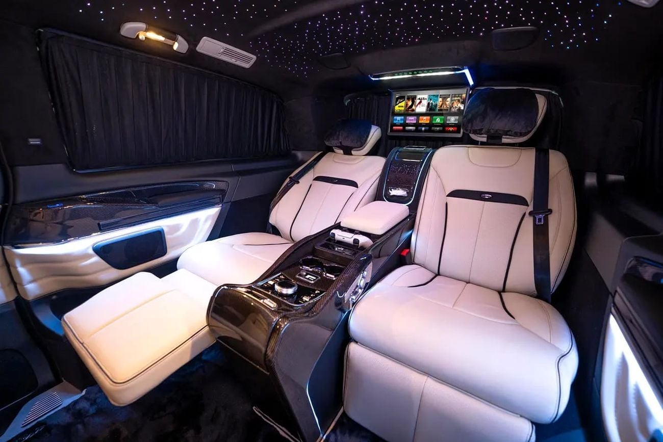 مرسيدس بنز V 300 NEW ARRIVAL 2026 MODEL VIP MERCEDES GCC V300 with ADDITIONAL REAR AC - 2 Years Warranty by VLINE