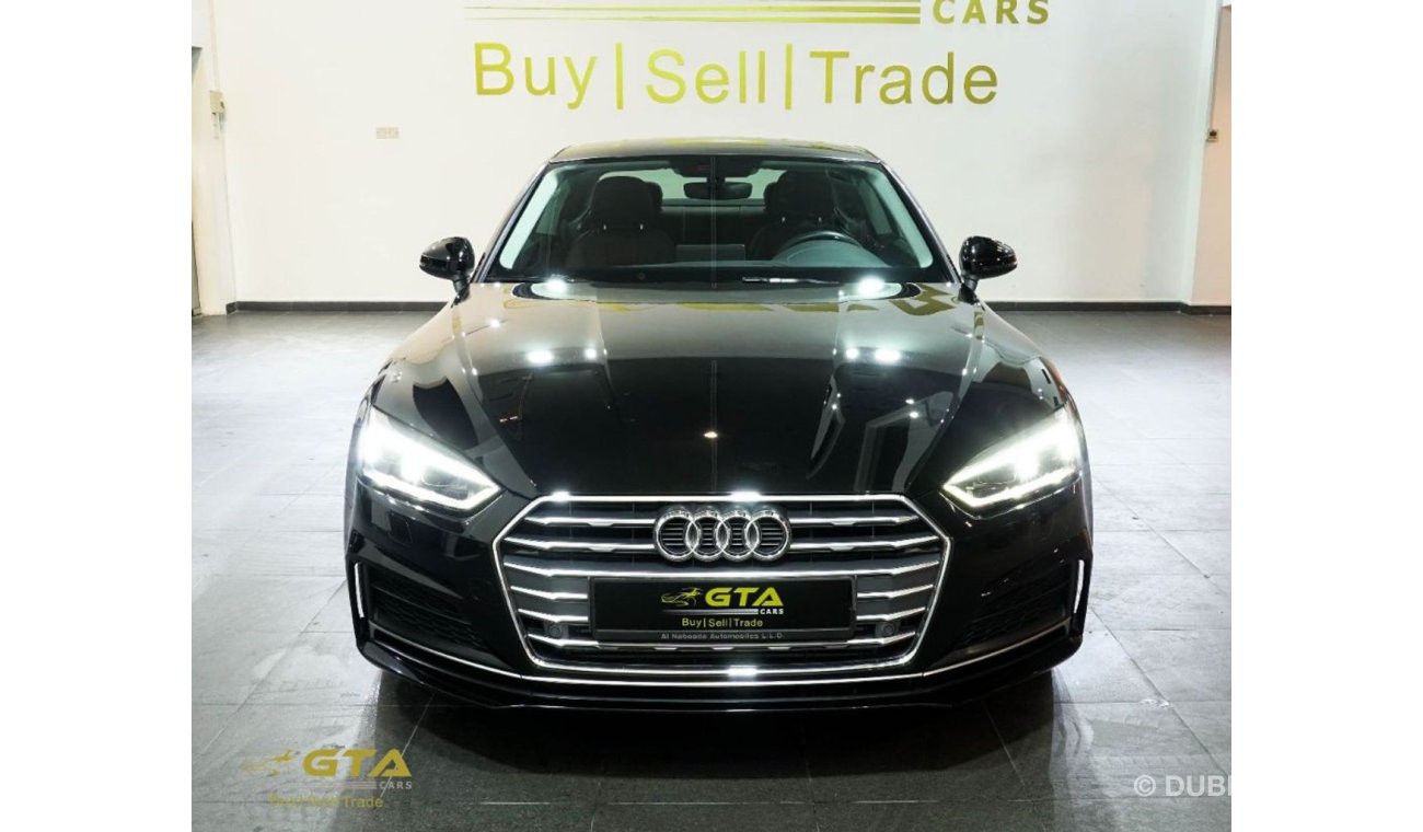 Audi A5 2017 Audi A5 S-Line 40TFSI, Warranty, Service History, GCC