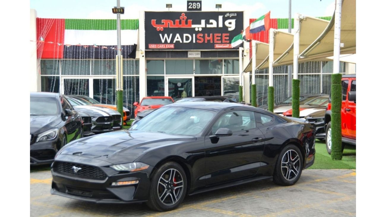 Ford Mustang EcoBoost FORD MUSTANG V4- BLACK- 2021