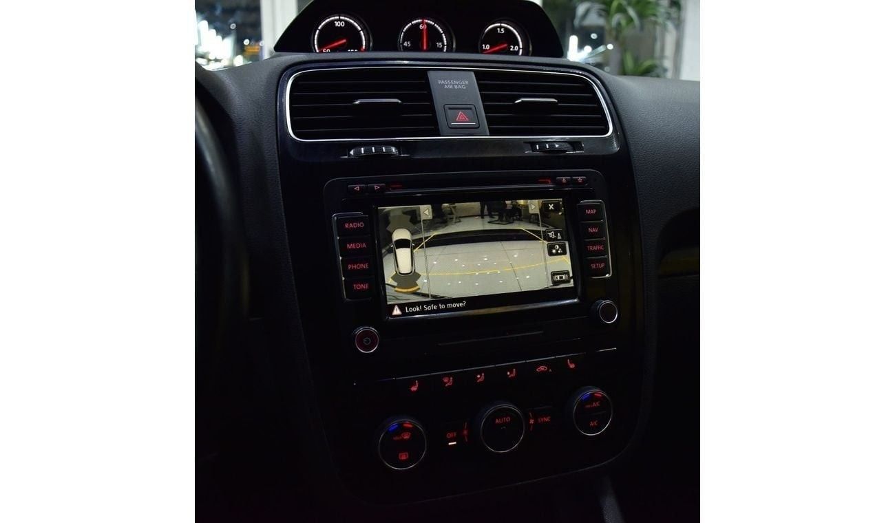 Volkswagen Scirocco EXCELLENT DEAL for our Volkswagen Scirocco 2.0 TSi ( 2016 Model ) in Brown Color GCC Specs