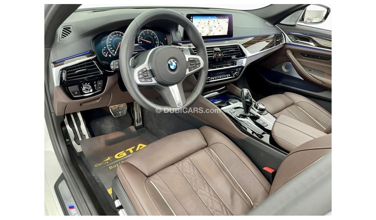 BMW M550i 2019 BMW M550i xDrive M-Sport, BMW Warranty 2026/BMW Service Pack 2026, GCC