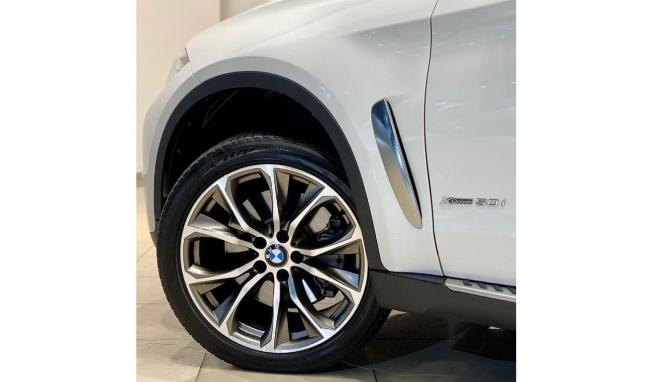 بي أم دبليو X6 2015 BMW X6 xDrive50i Exclusive, BMW Warranty, BMW Service Contract, Low Mileage, GCC