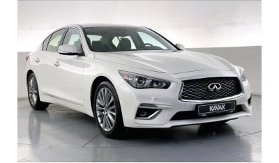 Infiniti Q50 Premium / Luxe | 1 year free warranty | 0 down payment | 7 day return policy