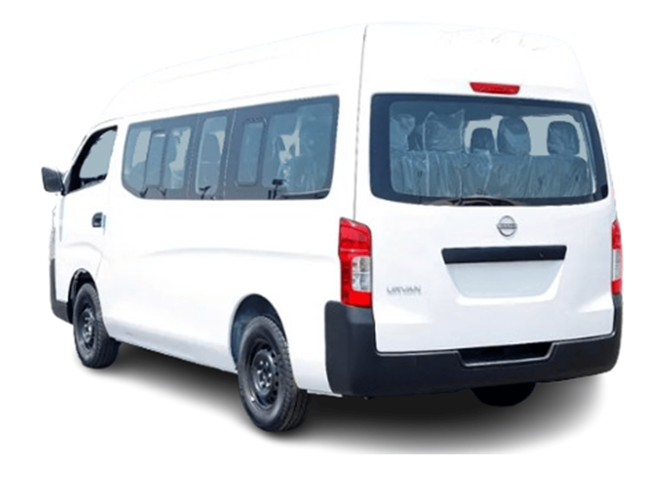 نيسان أورفان HIGH ROOF WIDE BODY ECTAI0039 – 2026 Nissan Urvan High Roof Passenger Van – 2.5L Diesel Manual – 15 Seater Wide Body – W