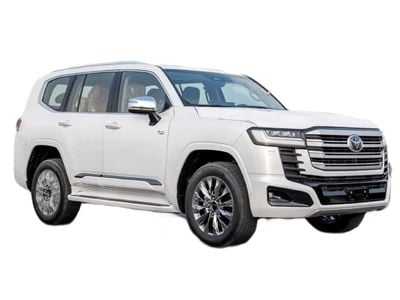 Toyota Land Cruiser ECT0114 - Toyota LC300 VXR  - 3.5L Hybrid Auto White with Beige 2025