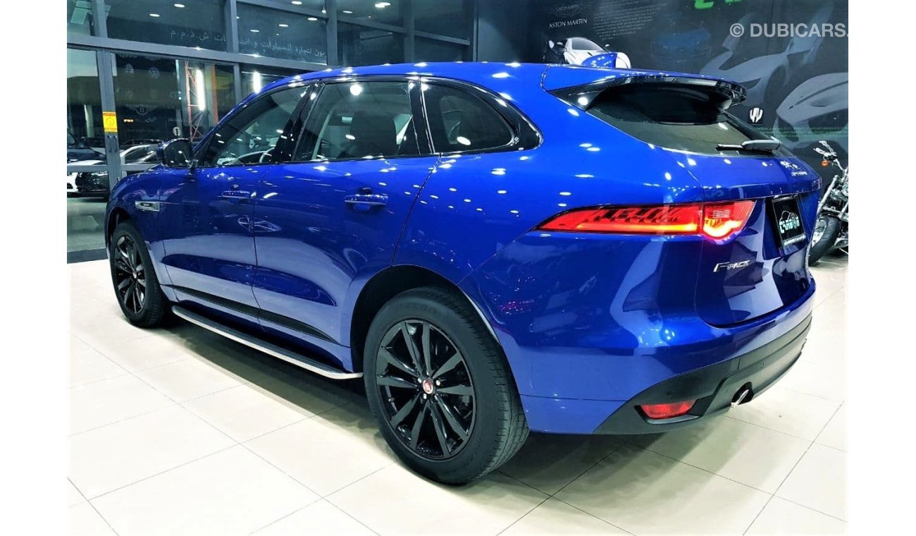 جاغوار F-Pace JAGUAR F PACE 2019 GCC CAR WITH ONLY 47K KM FOR 179K AED INCLUDING FREE INSURANCE,REG,WARRANTY