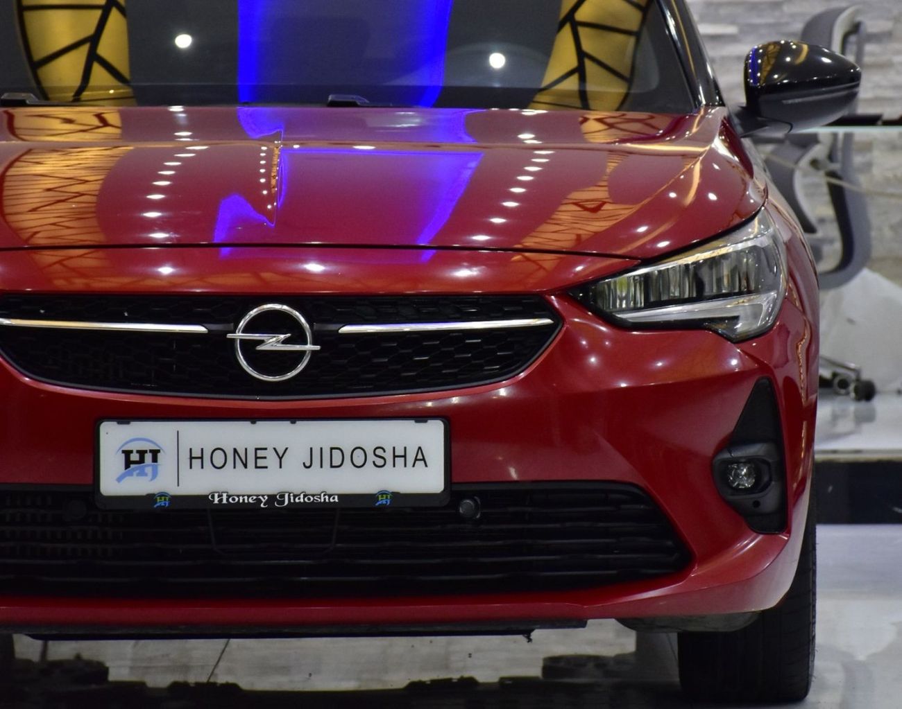 Opel Corsa EXCELLENT DEAL for our Opel Corsa 1.2L ( 2023 Model ) in Red Color GCC Specs