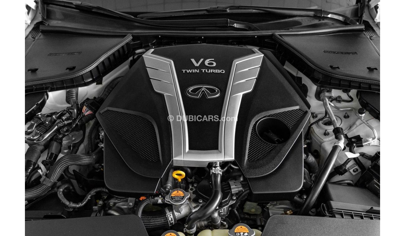 Infiniti Q50 Red Sport 400 2018 Infiniti Q50 S 3.0L V6 Red Sport / Full Infiniti History