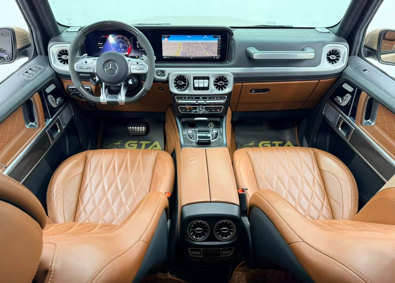 Mercedes Benz G63 AMG STD 2020 Mercedes G63 AMG, Auto Guard Warranty, Full Mercedes Service History, GCC Specs.