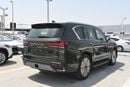 لكزس LX 700h Lexus LX700h Signature 3.5L Twin-Turbo + Hybrid V6, Model 2025, Color Green inside Red