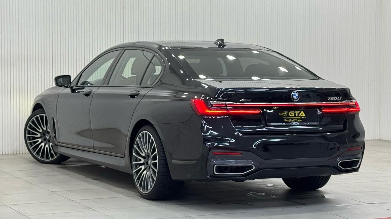 BMW 750Li M Sport 4.4L (523 HP) 2021 BMW 750Li xDrive M-Sport, 2026 BMW Warranty + Service Pack, Fully Loaded,