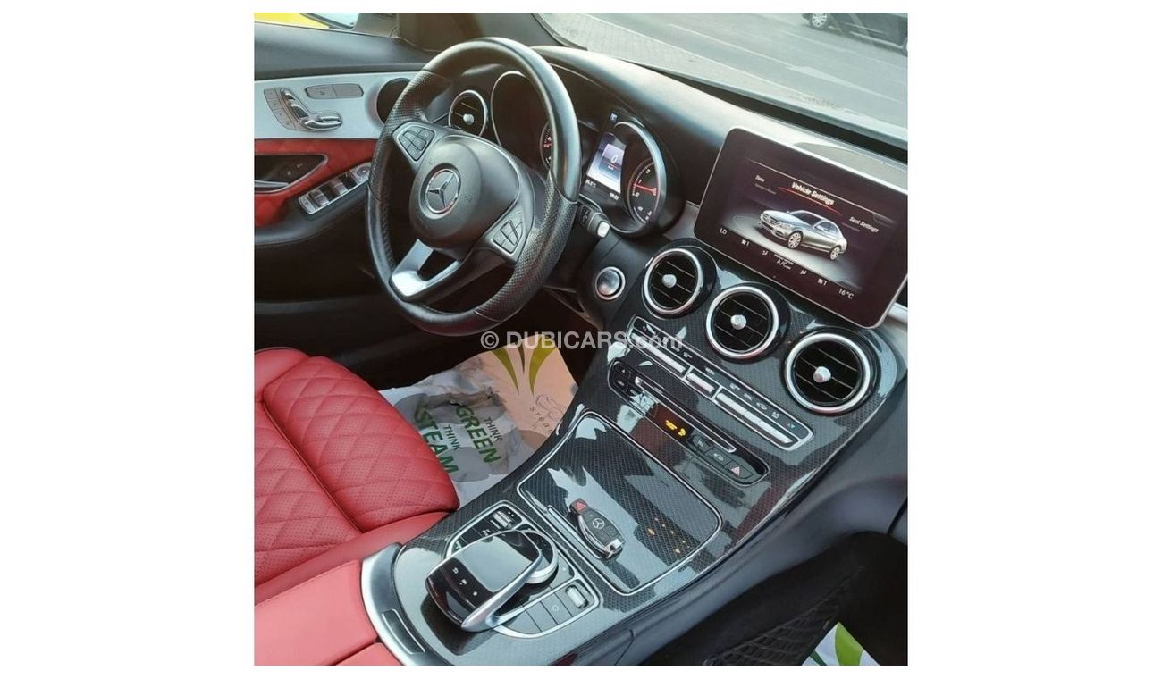 مرسيدس بنز C 300 وارد كندي بنوراما رادار نقطةعمياء تحديدمسار بصمة تواير جديدة