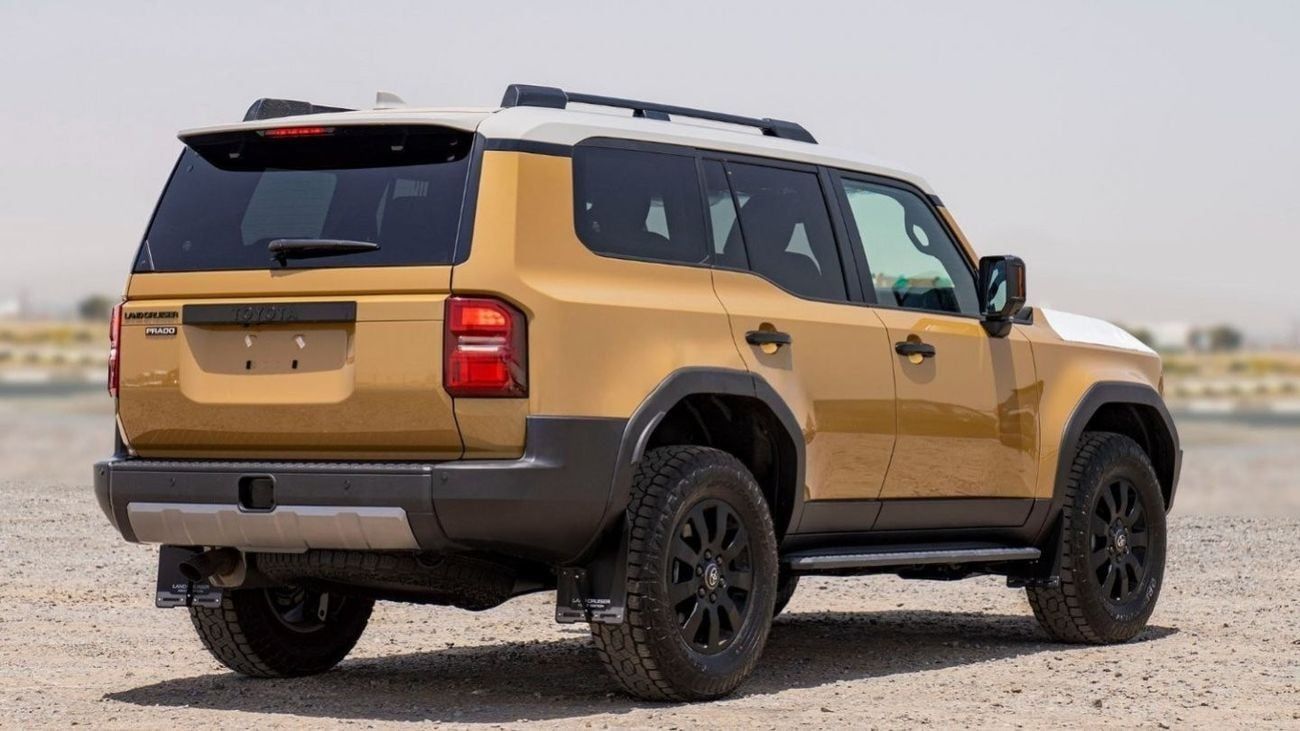 تويوتا برادو ADVENTURE 1ST EDITION 250 2.8D AT FIRST EDITION MY2025 – SAND & GREY ROOF