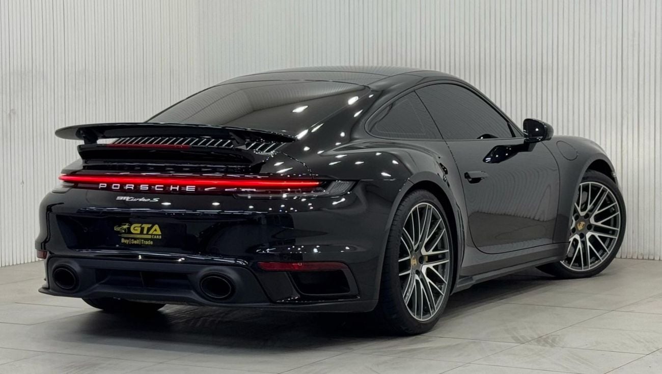 Porsche 911 Turbo S 3.8L (640 HP) Coupe 2023 Porsche 911 Turbo S, 2025 Porsche Warranty, Sport Chrono Package, V