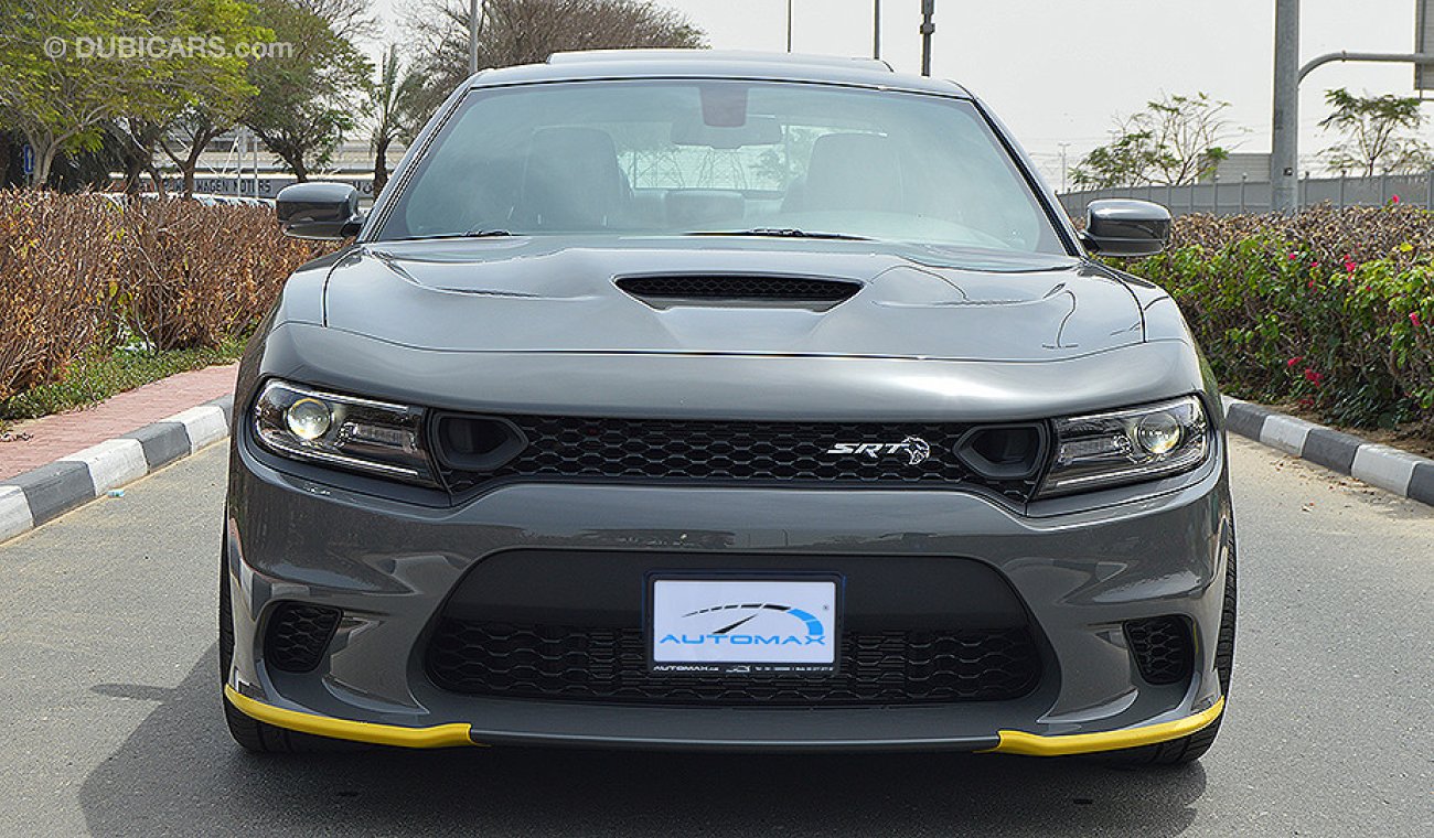 Dodge Charger 2019 Hellcat, 6.2 Supercharged V8, 707hp, GCC, 0km w/ 3 Yrs or 100,000km Warranty