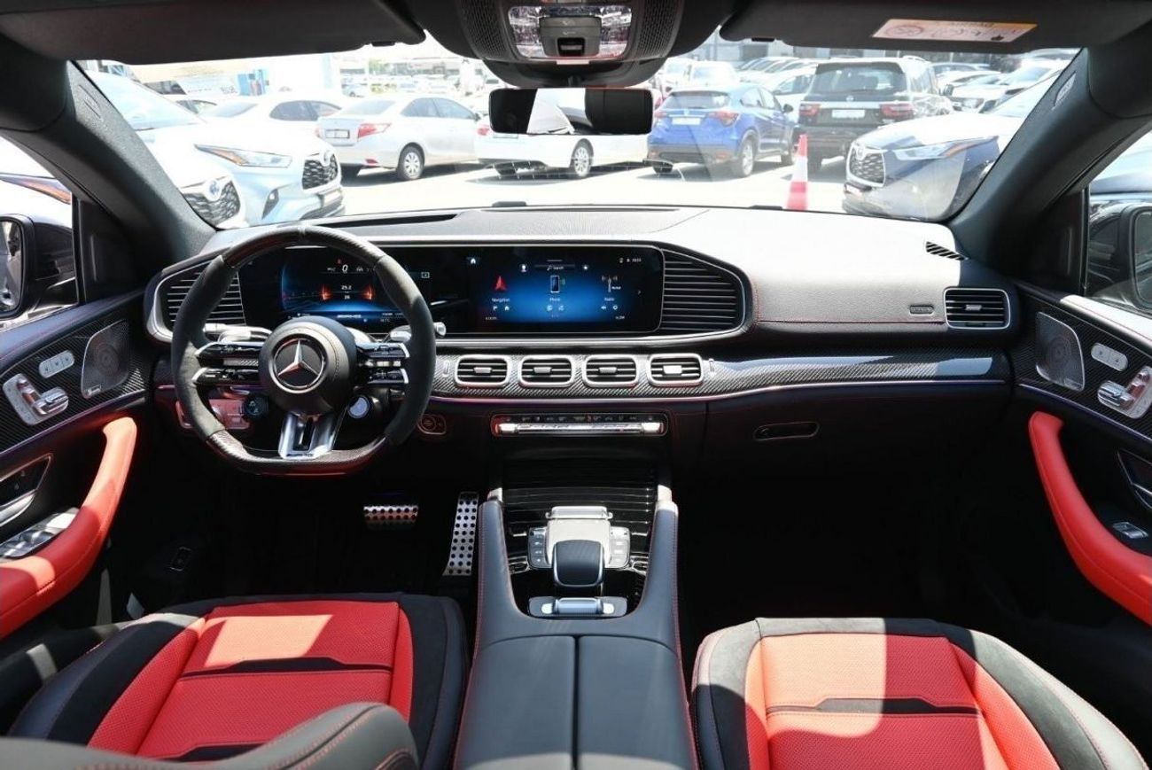 Mercedes-Benz GLE 53 Mercedes-AMG GLE 53 4MATIC+ SUV is a 3.0-litre Inline-6 turbo engine, Coupe , Color Black, Model 202