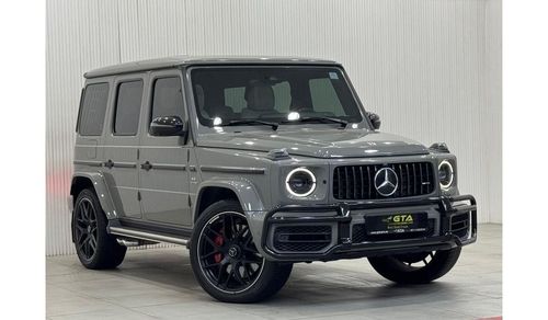 مرسيدس بنز G 63 AMG 2022 Mercedes G63 AMG Double Night Package, 2027 Mercedes Warranty + Service Pack, Fully Loaded, GCC