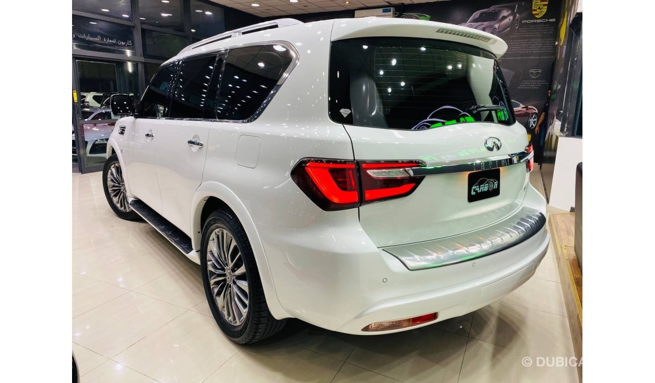 Infiniti QX80 INFINITY QX80 2019 GCC CAR CLEAN CONDITION FOR ONLY 189K AED WITH INSURANCE AND REGISTRATION
