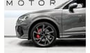 Audi RS Q3 TFSI quattro 2022 Audi RS Q3, 2025 Audi Warranty + 2027 Audi Service Contract, Low KMs, GCC