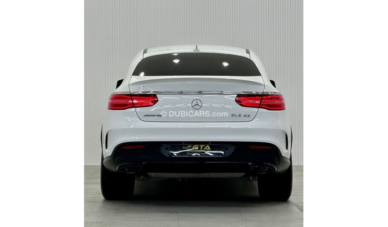 Mercedes-Benz GLE 43 AMG Coupe 2016 Mercedes-Benz GLE 43 AMG, Full Mercedes Service History, Warranty, Low Kms, GCC Specs