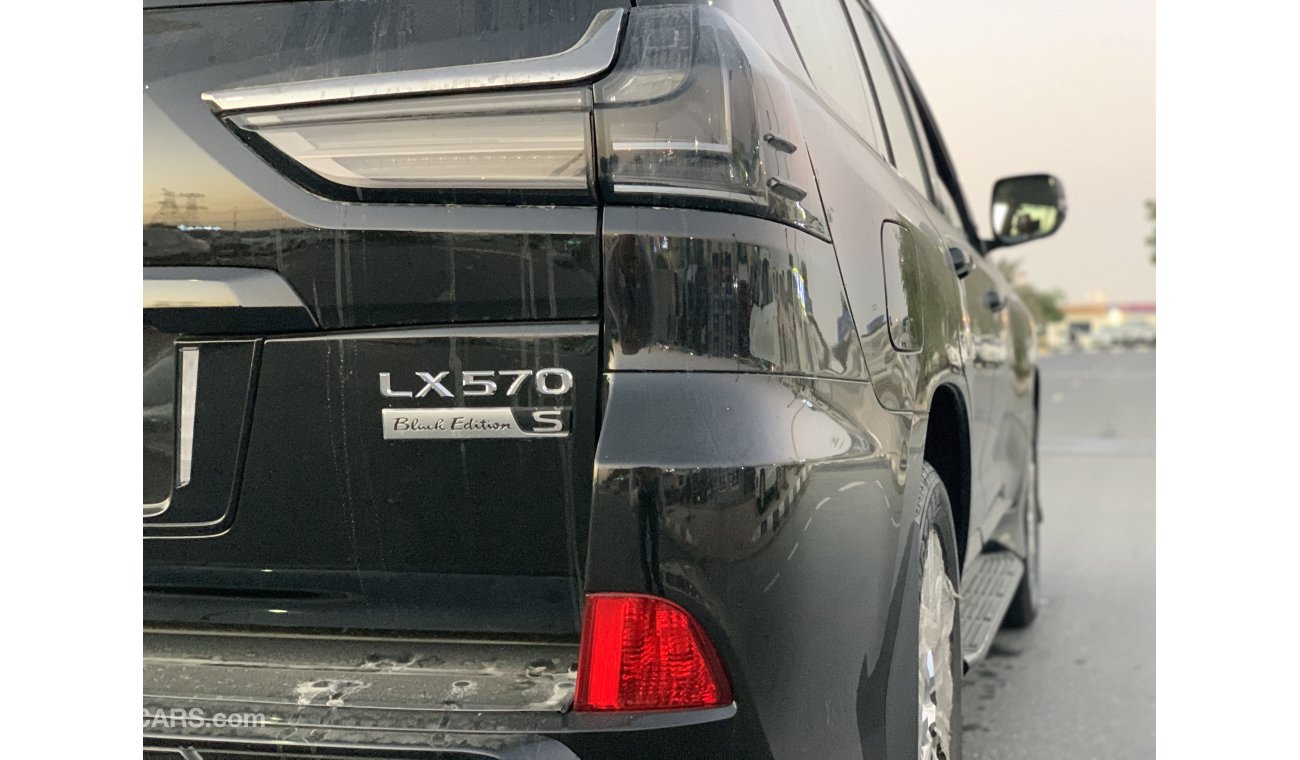 لكزس LX 570 كورو بلاك ايديشن موديل ٢٠٢١