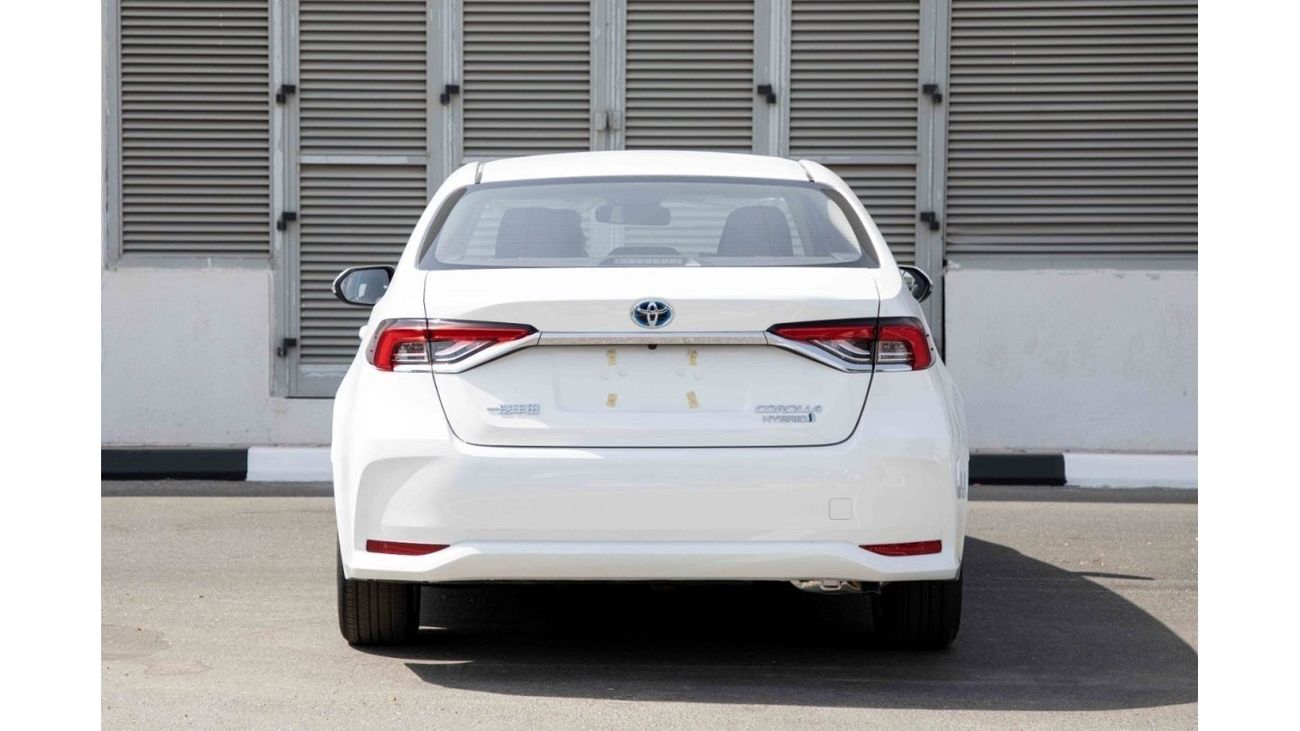 Toyota Corolla 2023 Toyota Corolla 1.8 Elite Hybrid - White inside Black | Export Only