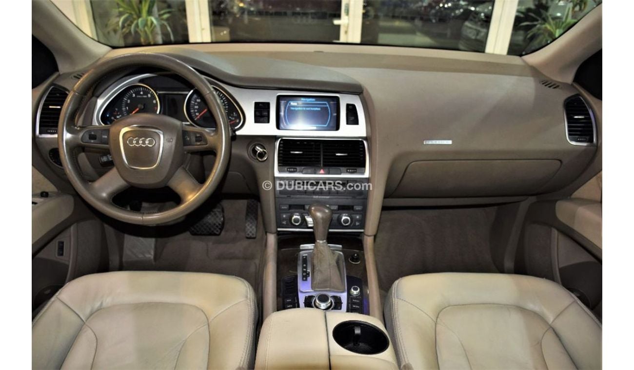 Audi Q7 Exuding power all along the line: the Audi Q7 Quattro 2009 Model! GCC Specs