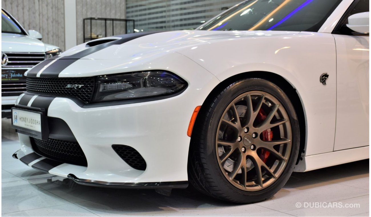 دودج تشارجر EXCELLENT DEAL for our Dodge Charger SRT8 HELLCAT SuperCharged HEMI ( 2017 Model ) in White Color! G