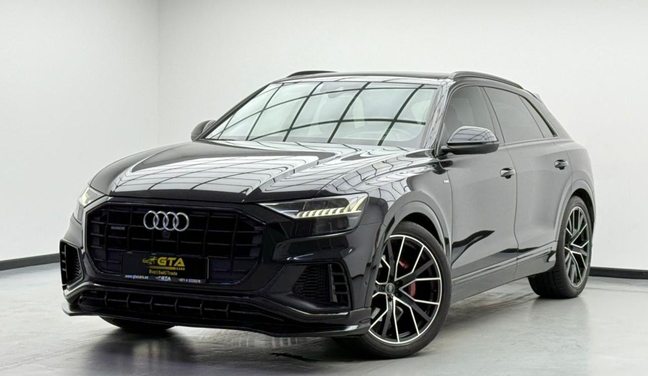 Audi Q8 55 TFSI quattro S-Line 3.0L (340 HP) 2021 Audi Q8 55 TFSI Quattro S-Line, Warranty, Full Audi Servic