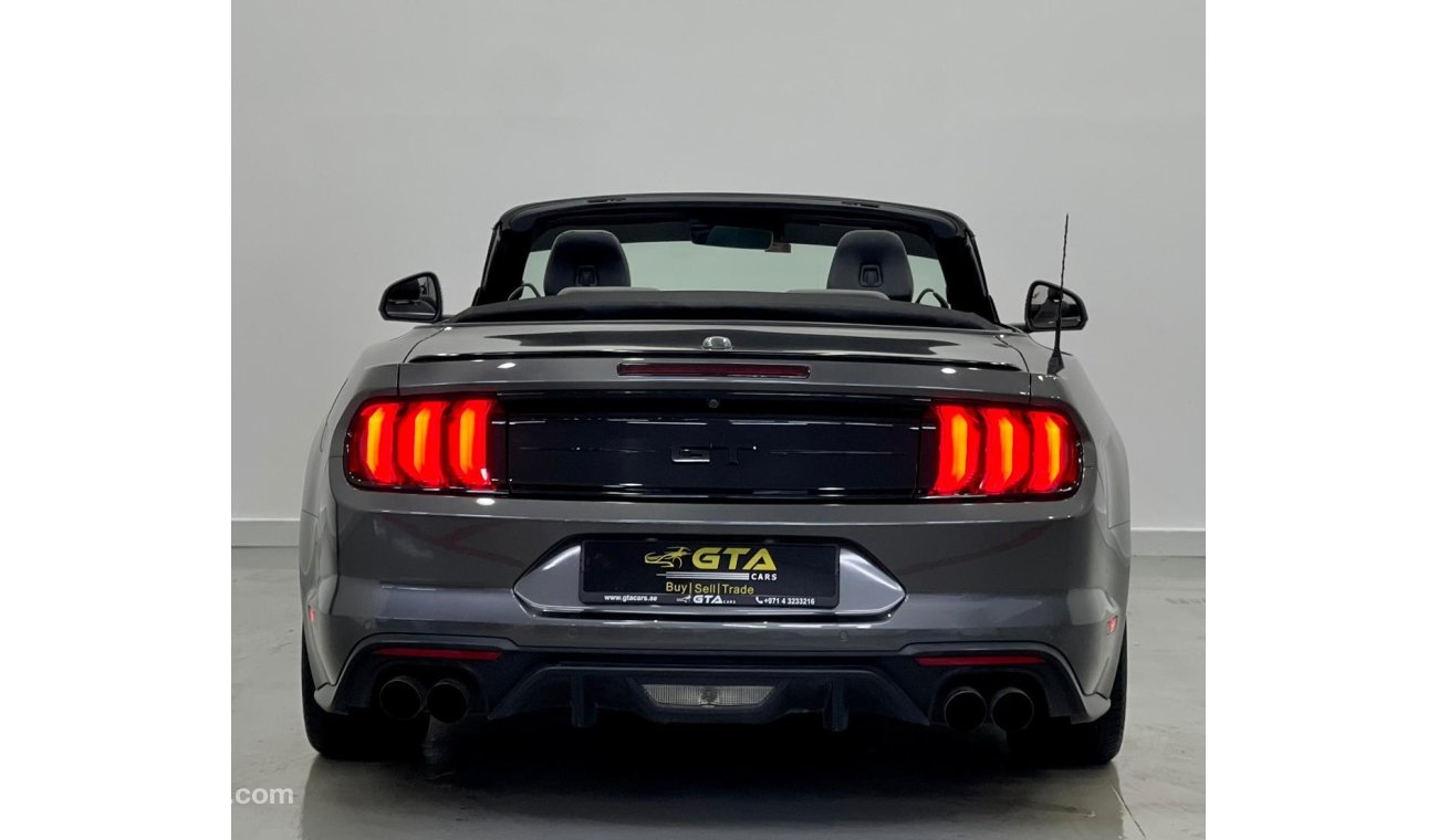 فورد موستانج 2018 Ford Mustang GT Convertible V8, April 2023 Ford Warranty + Service Package, FSH Agency, GCC