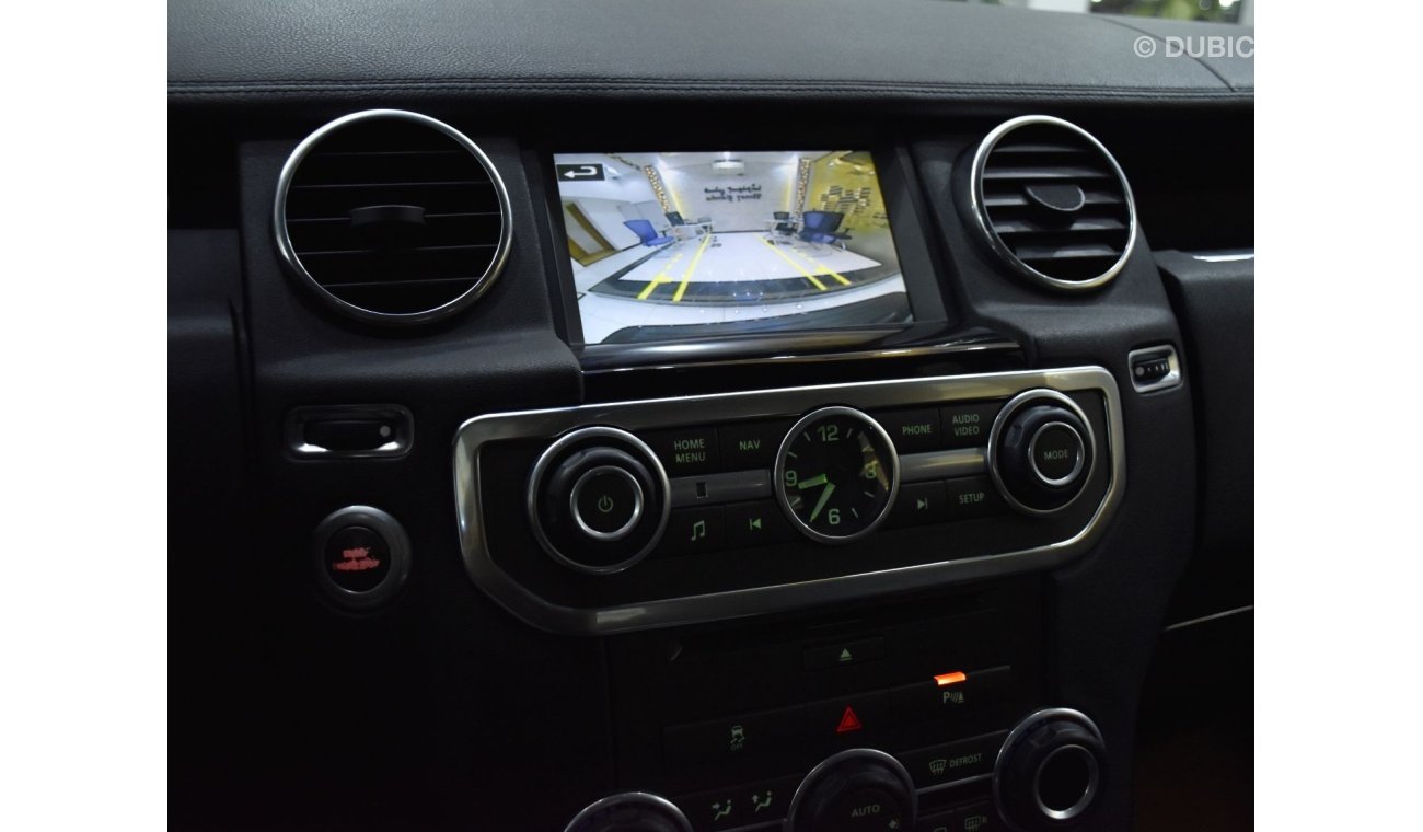 Land Rover Discovery EXCELLENT DEAL for our Land Rover LR4 SCV6 HSE ( 2015 Model ) in Black Color GCC Specs