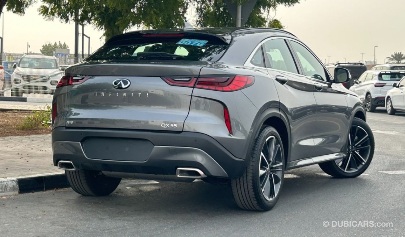 Infiniti QX55 Essential Proassist GCC Agency Warranty with Insurance and registration