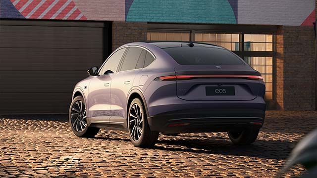 Nio EC6 exterior - Rear Left Angled