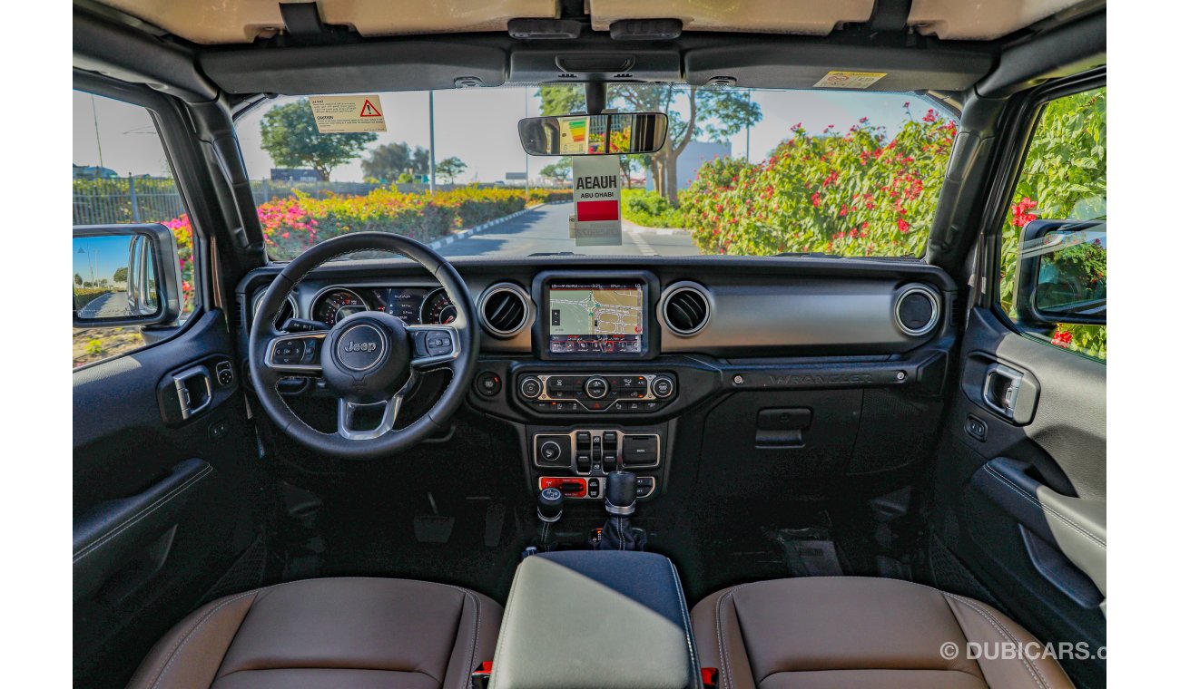 Jeep Wrangler Unlimited Rubicon V6 3.6L , GCC , 2021 , 0Km , W/3 Yrs or 60K km WNTY @Official Dealer