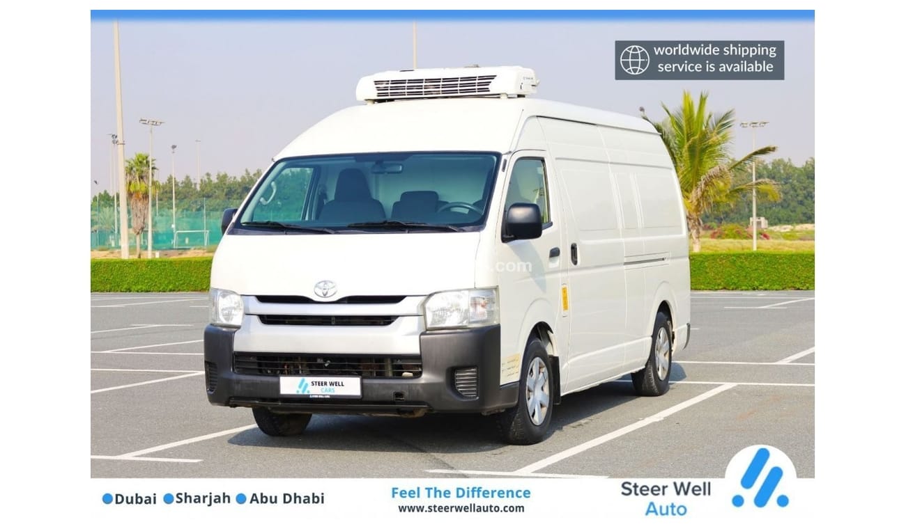 Toyota Hiace GLS - High Roof LWB | ThermoKing V-300 Freezer Box | Delivery Van | Excellent Condition | GCC