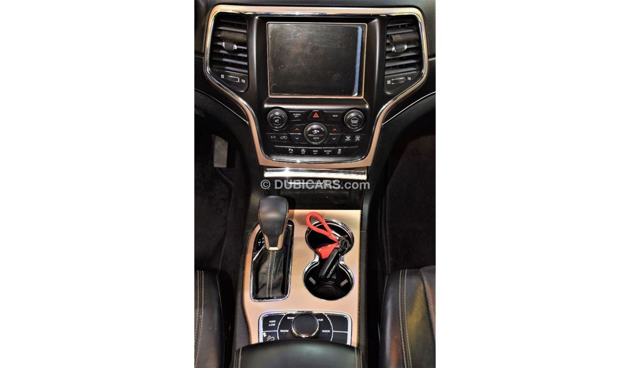 جيب جراند شيروكي ORIGINAL PAINT ( صبغ وكاله ) Jeep Grand Cherokee 4x4 LIMITED 2017 Model! GCC