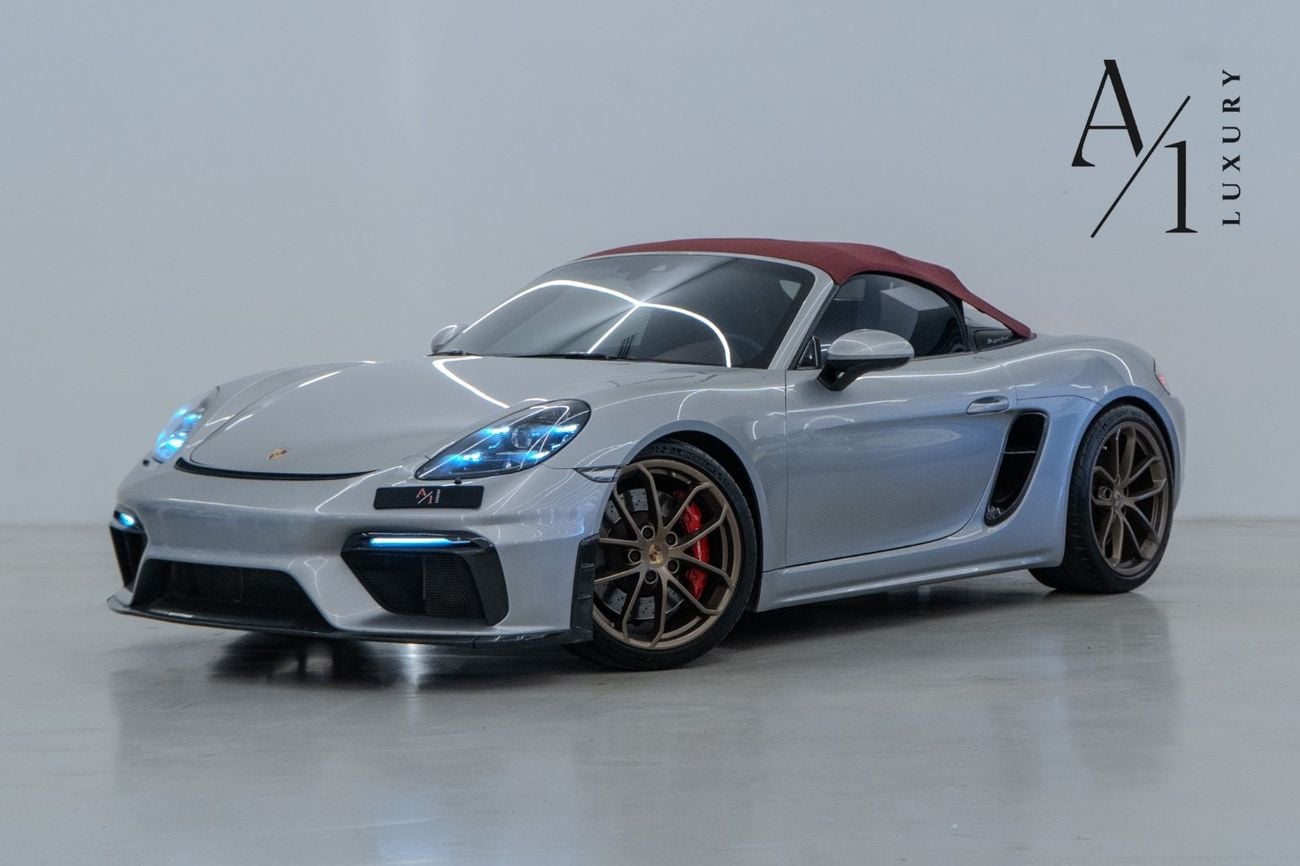 Porsche 718 Spyder STD 2020 Porsche 718 Spyder, Manual Gear Box, Excellent Condition, With Full Service History, GCC Sp