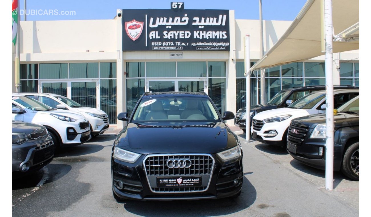 Audi Q3 Std ACCIDENTS FREE - GCC - MID OPTION - PERFECT CONDITION INSIDE OUT - ENGINE 2.0