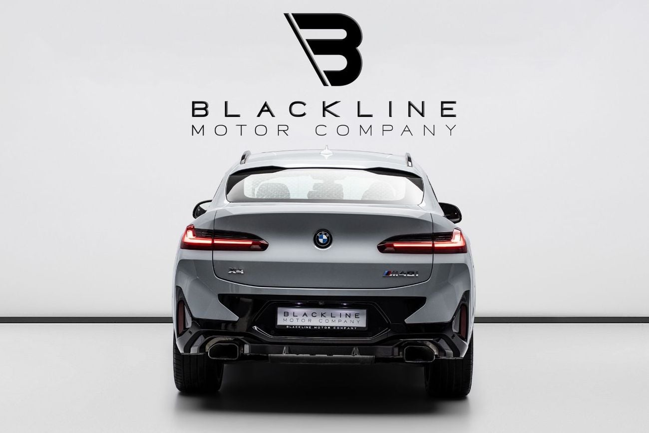 BMW X4 M40I BUY NOW, PAY 2027 | THE BLACKLINE STANDARD | BMW Warranty + Service Contract, GCC