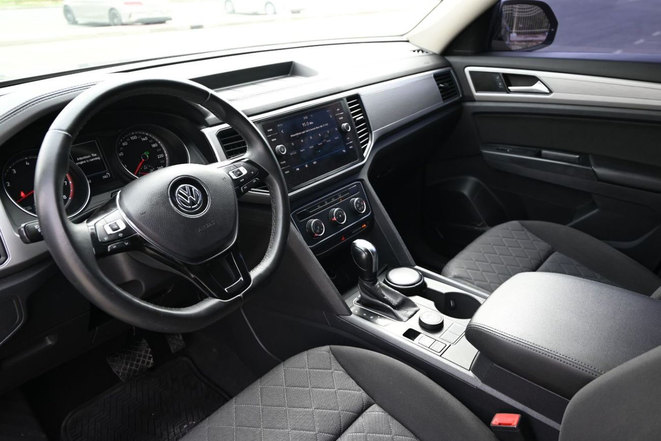 Volkswagen Teramont S Trendline 3.6L - 0% DP - GCC SPECS - VOLKSWAGEN TERAMONT 4WD - FIRST OWNER