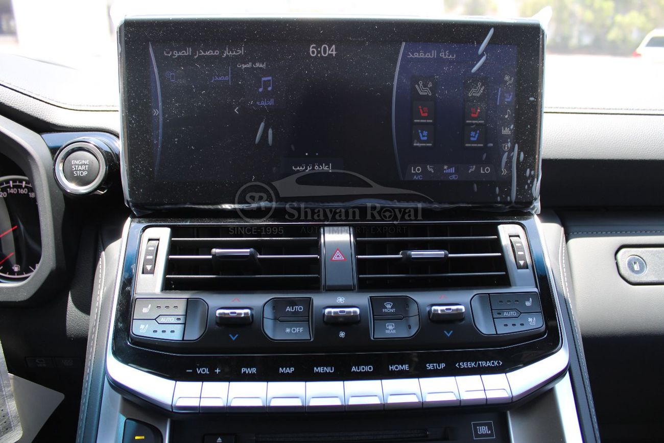 تويوتا لاند كروزر LHD LC300 3.5L PETROL VXR-Z EXCL TT V6 4WD AT 2025MY