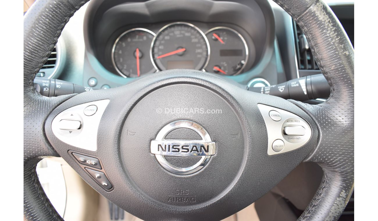 Nissan Maxima 2015 WHITE NUMBER 2 GCC NO ACCIDENT NO ACCIDENT PERFECT