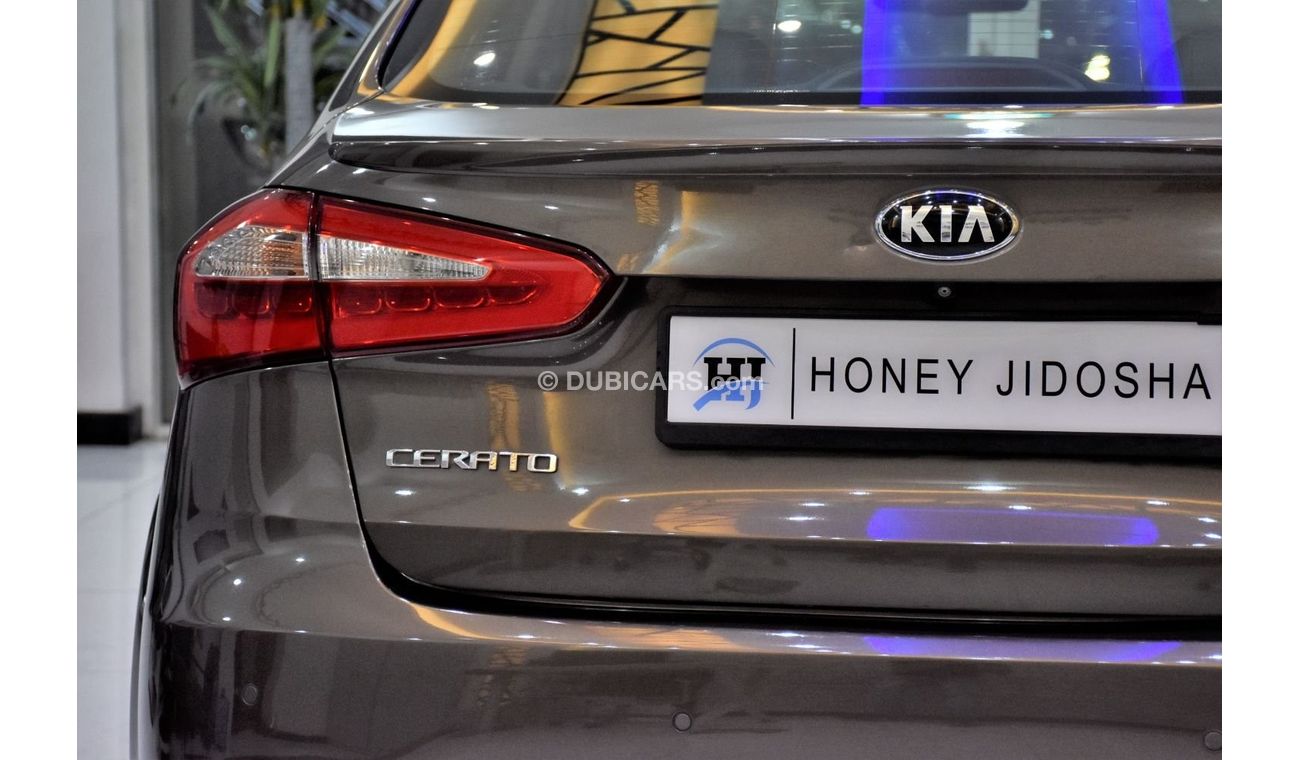 Kia Cerato EXCELLENT DEAL for our KIA Cerato ( 2015 Model ) in Brown Color GCC Specs