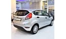 Ford Fiesta FULL SERVICE HISTORY! Ford Fiesta 2015 Model!! in Silver Color! GCC Specs