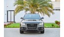 Audi Q5 3.0 V6 Quattro	 | AED 1,449 Per Month | 0% DP |  Immaculate Condition