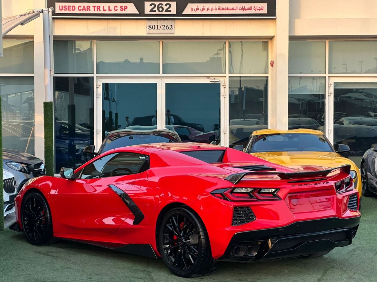 شيفروليه كورفت شيفورليه كورفت C8 2LT 2024 وارد أمريكا فل ابشن بحاله ممتازه