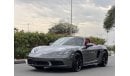 Porsche 718 Boxster Porsche 718 Boxster Gulf agency under agent warranty (Al Naboodah)